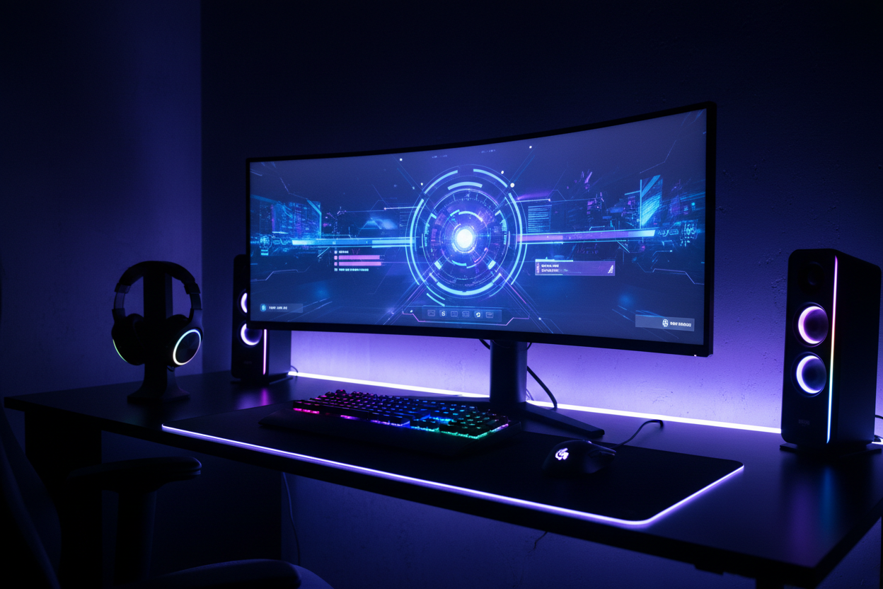 Setup gaming complet avec accessoires premium 2026 - LeGeekShop