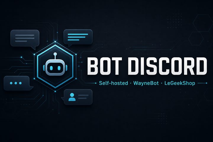 Bot Discord — WayneBot LeGeekShop