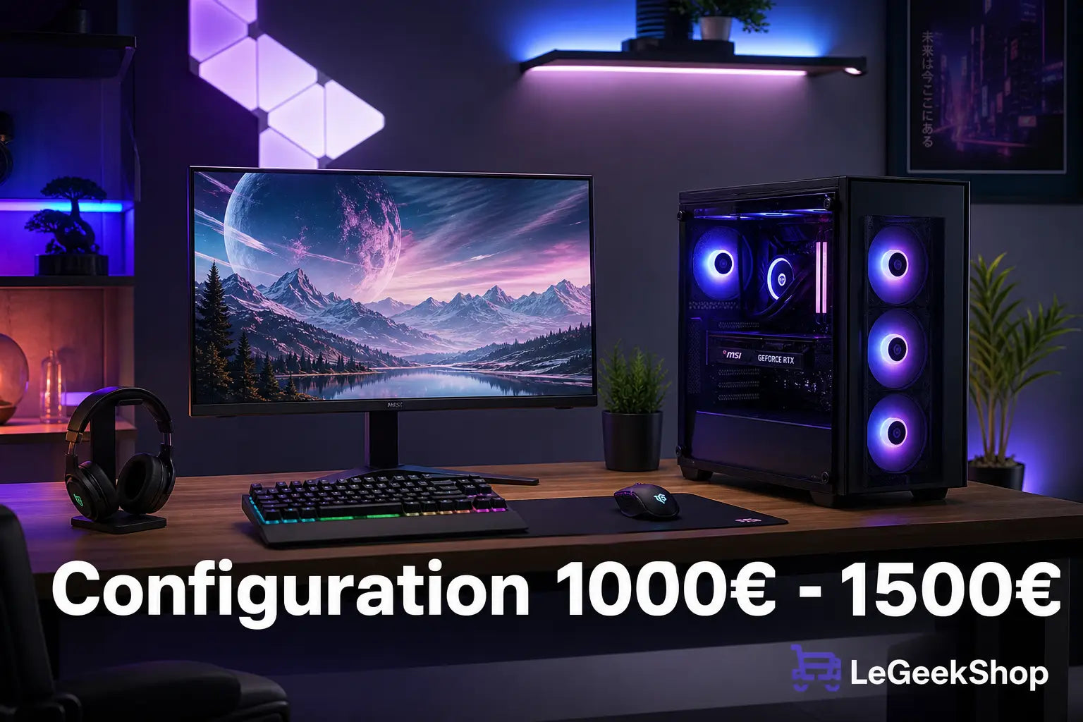 Configuration 1000€ - 1500€ — LeGeekShop