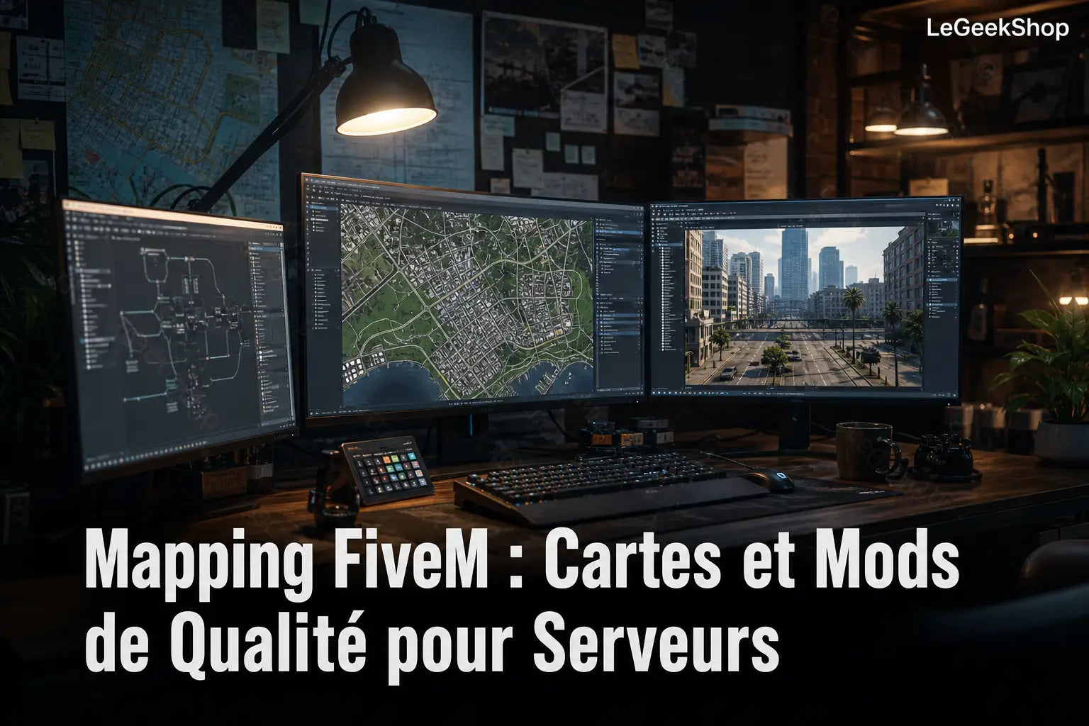 Mapping FiveM : Cartes et Mods de Qualité pour Serveurs — LeGeekShop