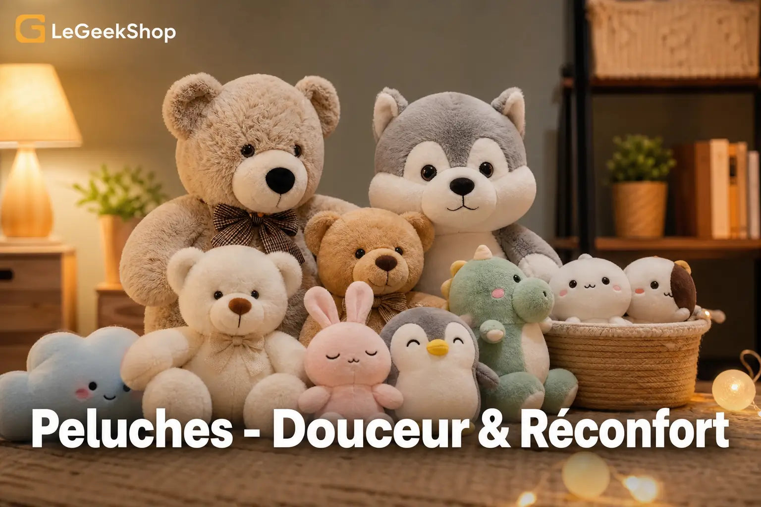 Peluches - Douceur & Réconfort — LeGeekShop