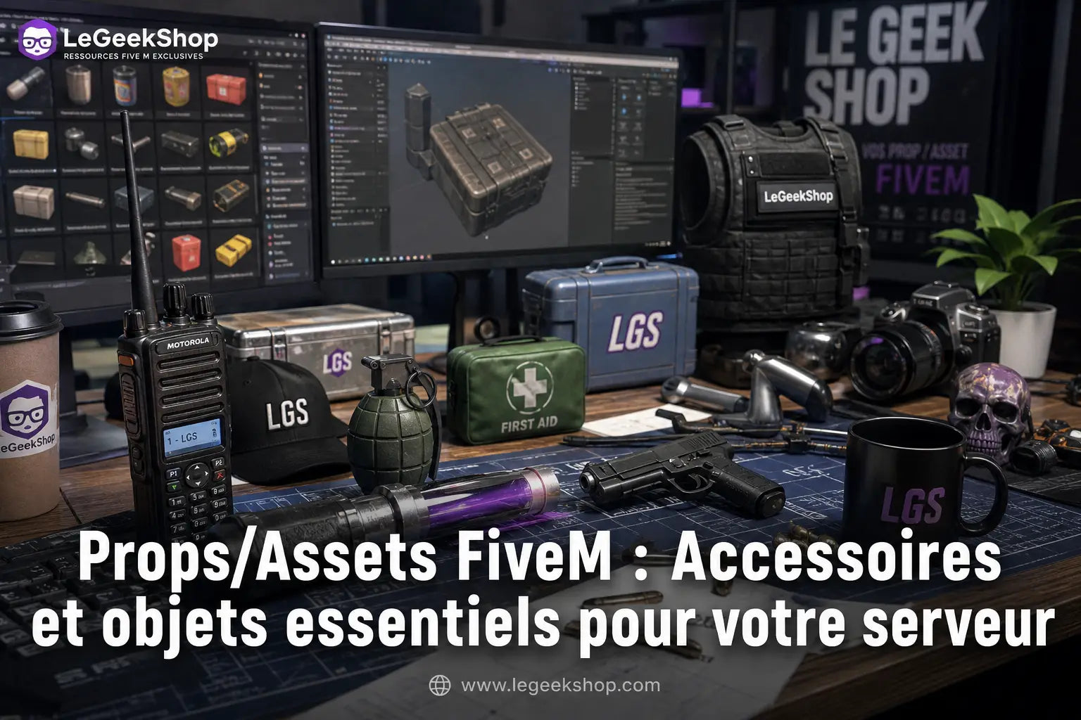 Props/Assets FiveM : Accessoires et objets essentiels pour votre serveur — LeGeekShop