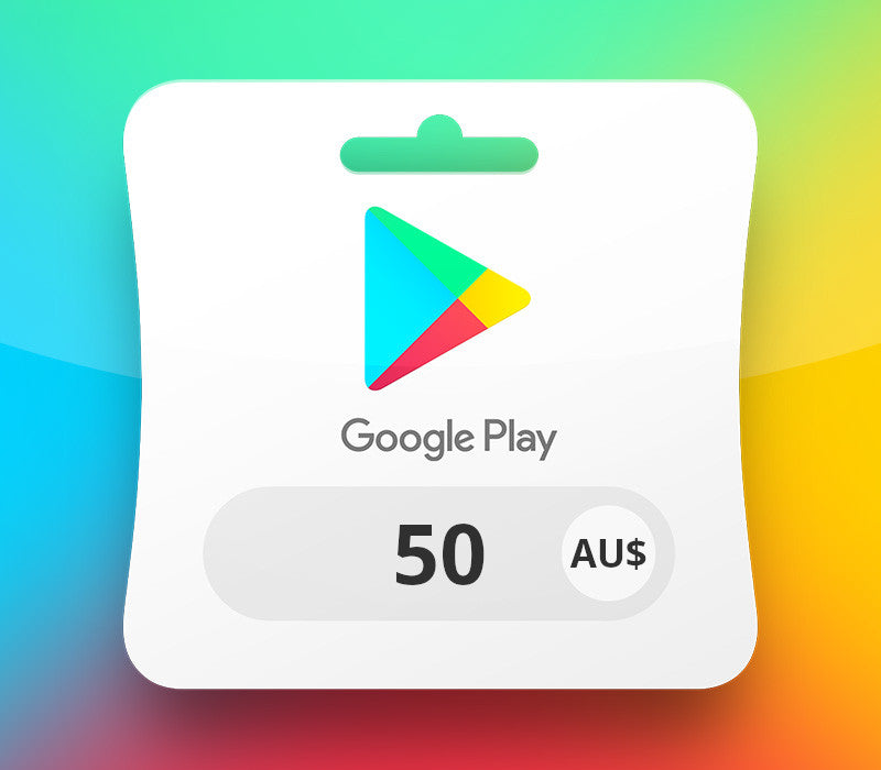 Google Play AUD 50 Gift Card AU