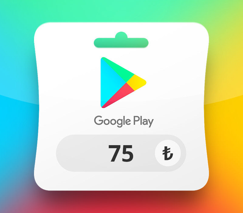 Google Play TRY 75 Gift Card TR