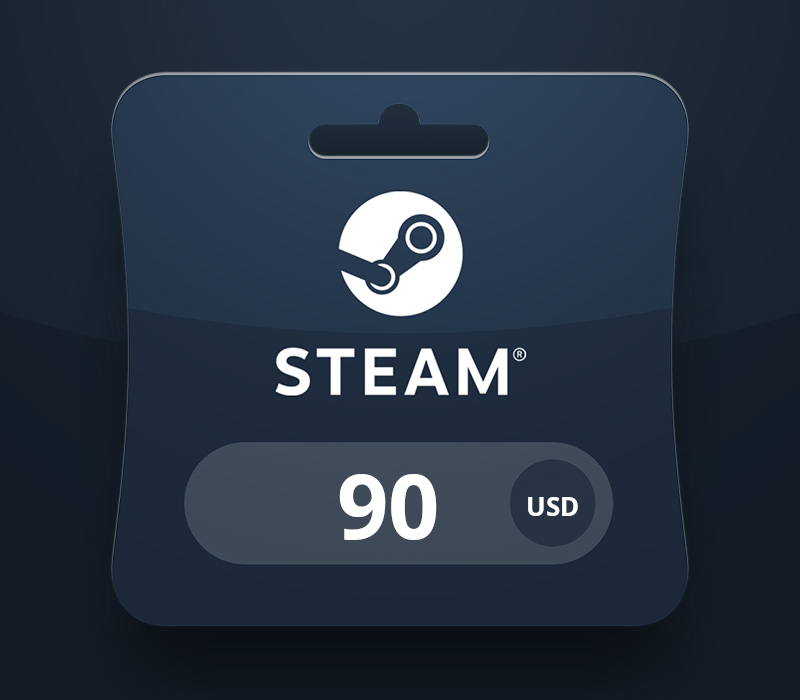 Steam Wallet USD 90 Gift Card EC