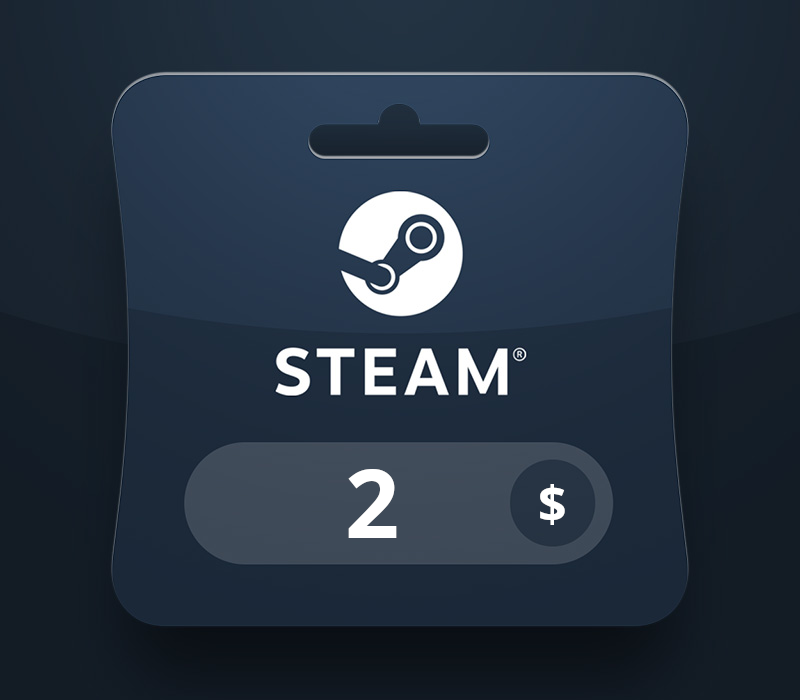 Steam Wallet USD 2 Gift Card IQ