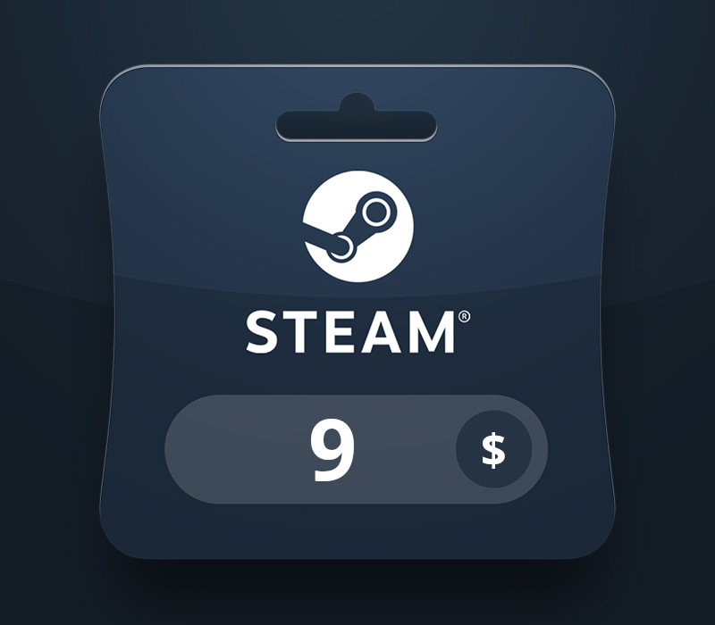 Steam Wallet USD 9 Gift Card NP