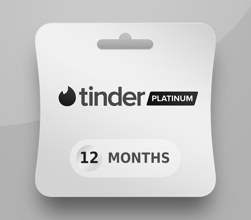 Tinder Platinum - 12 Month Subscription Key UZ