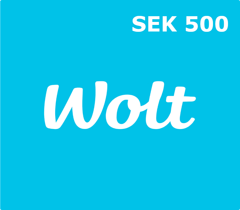 Wolt SEK 500 Gift Card SE
