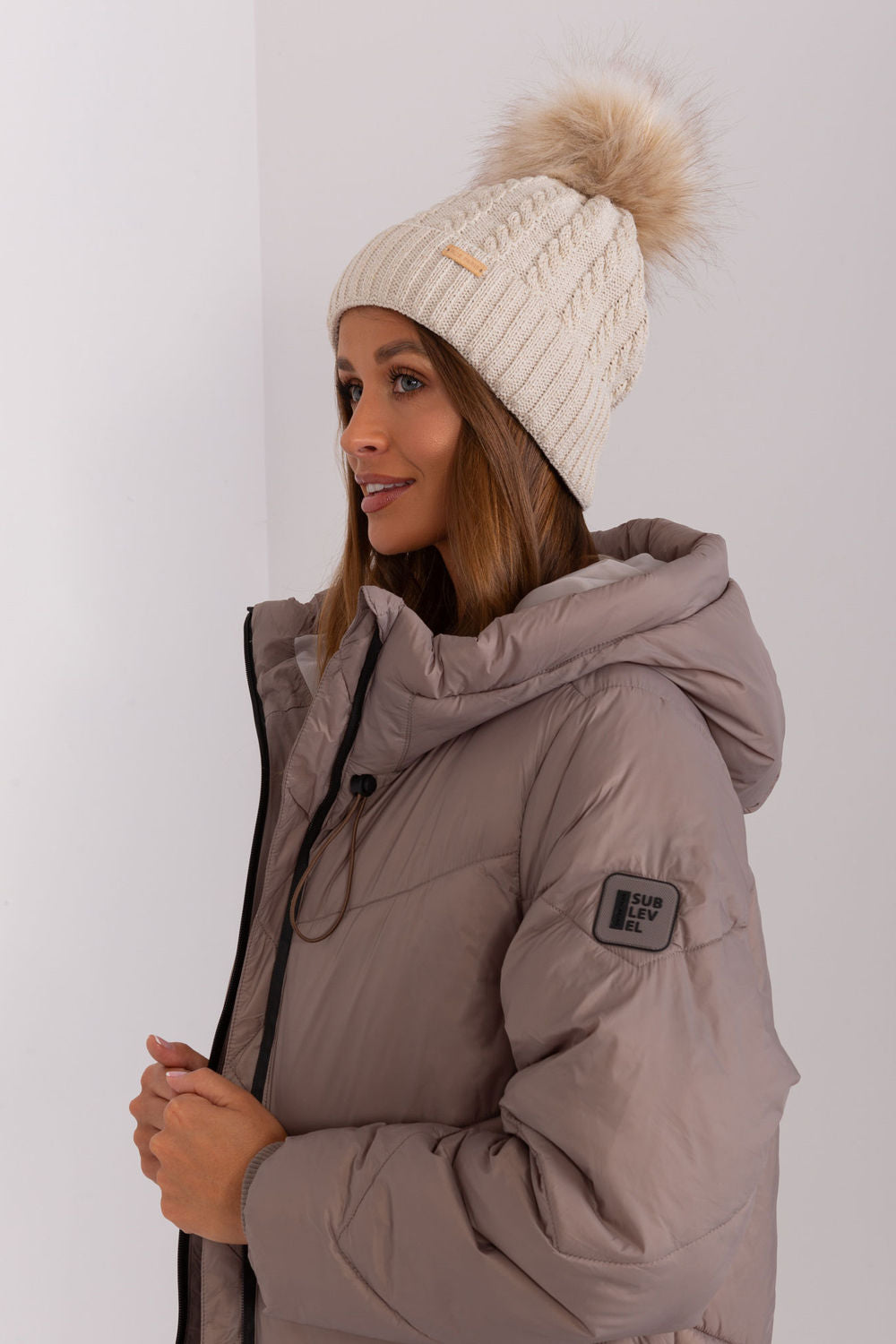 Bonnet femme Rue Paris — beige