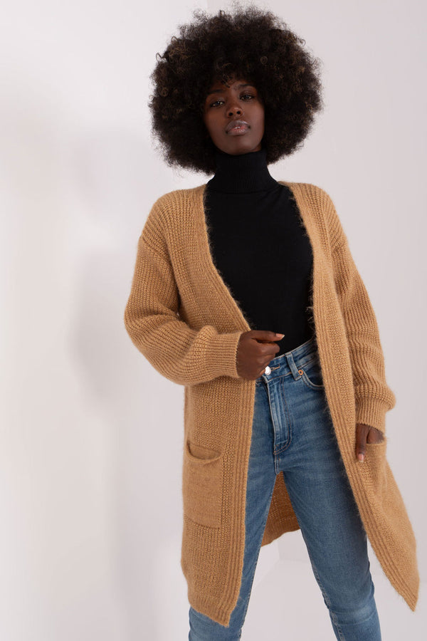 Cardigan femme Italy Moda — brun