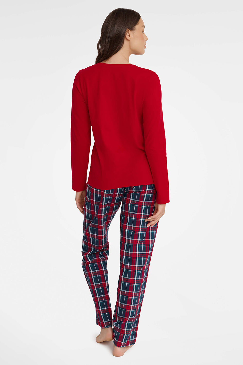 Pyjama femme Henderson — rouge