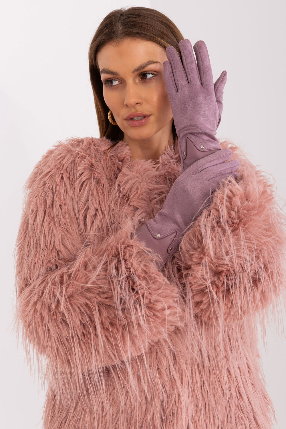 Gants femme AT — violet