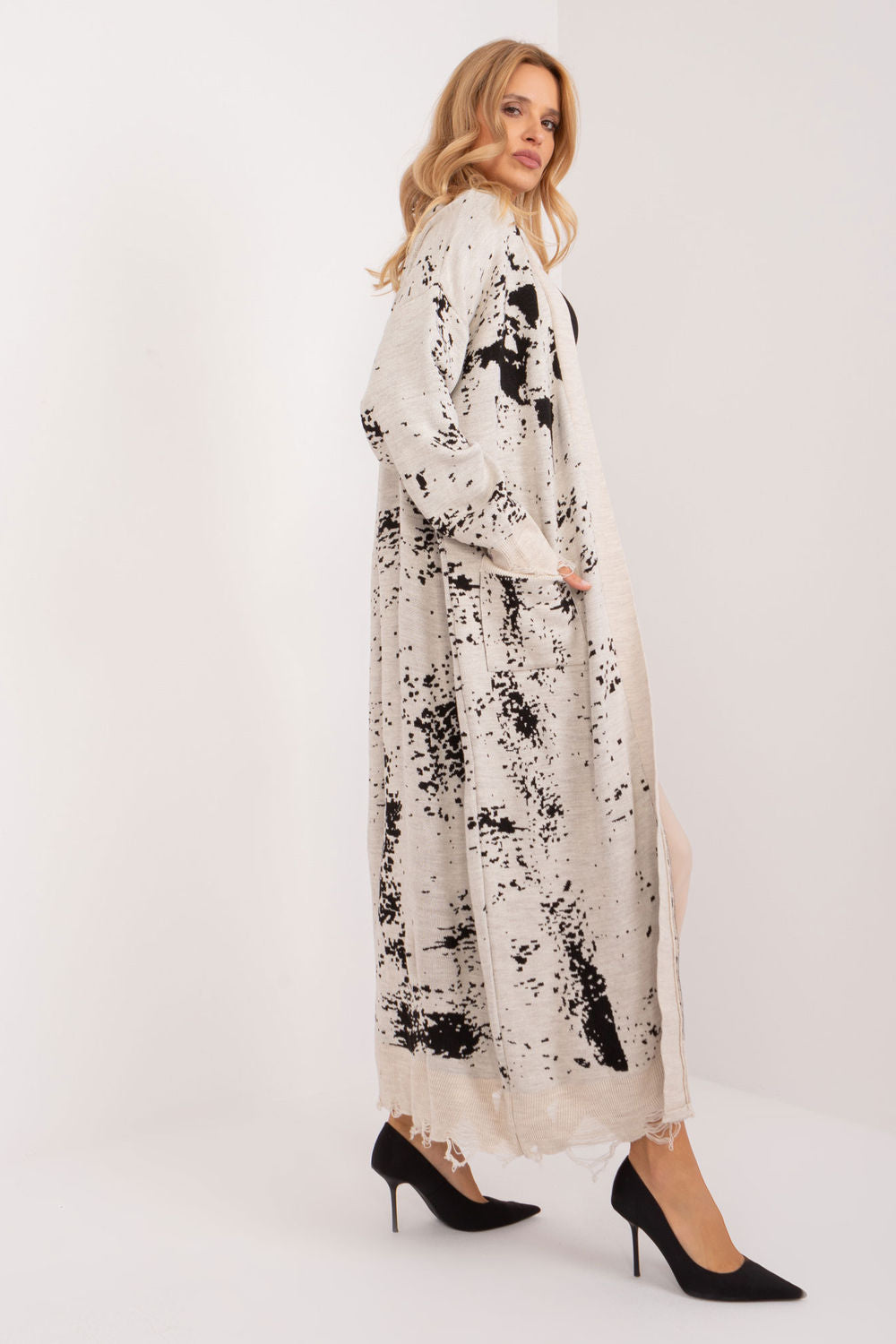Cardigan femme Badu — beige