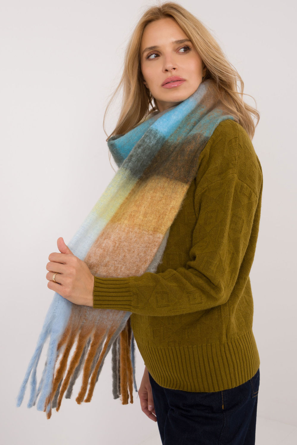 Châle femme AT — multicouleur
