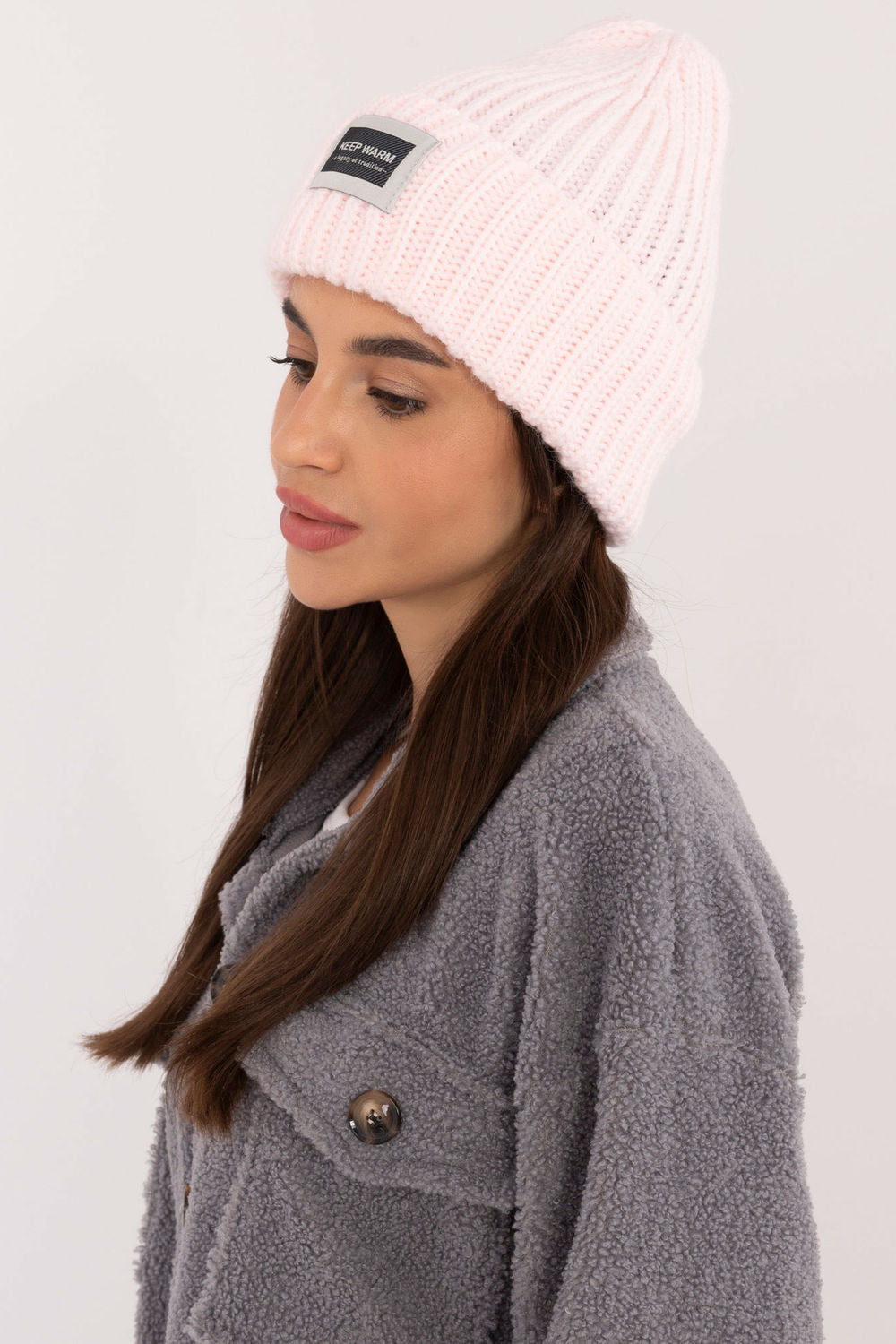 Bonnet femme Rue Paris — rosé