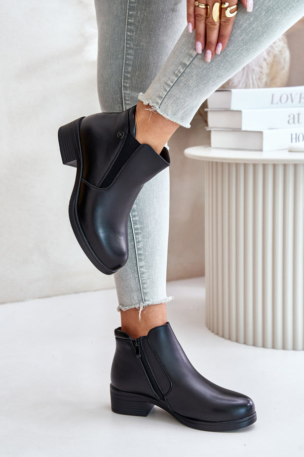 Bottes femme Step in style À Talons À — noir