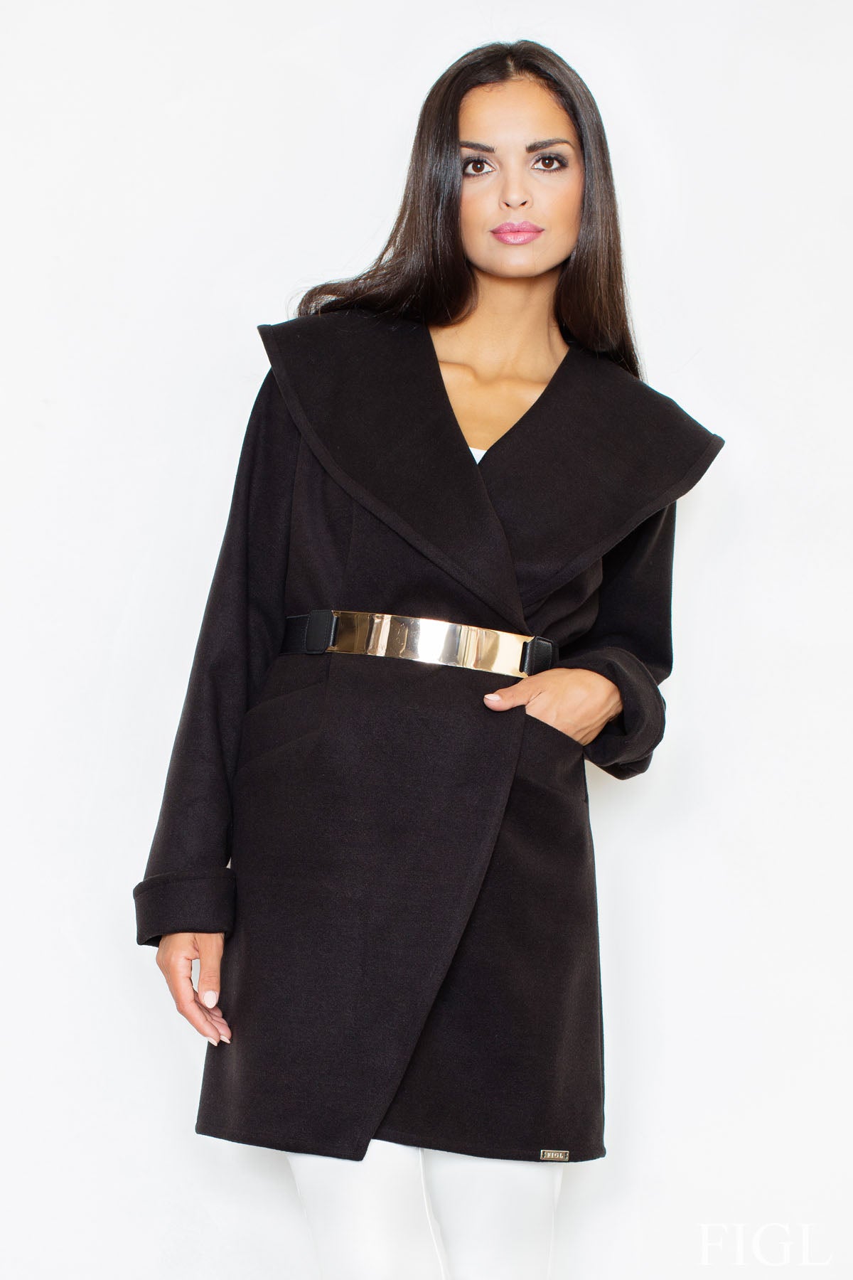 Manteau femme Figl — noir
