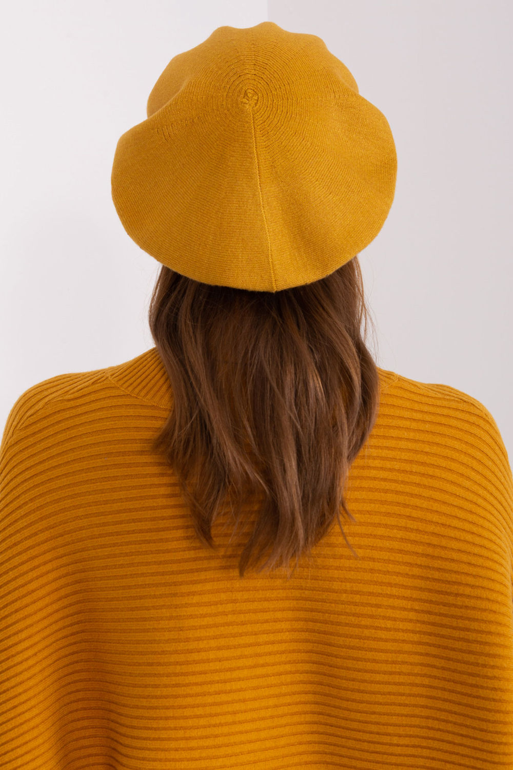 Béret femme AT — jaune