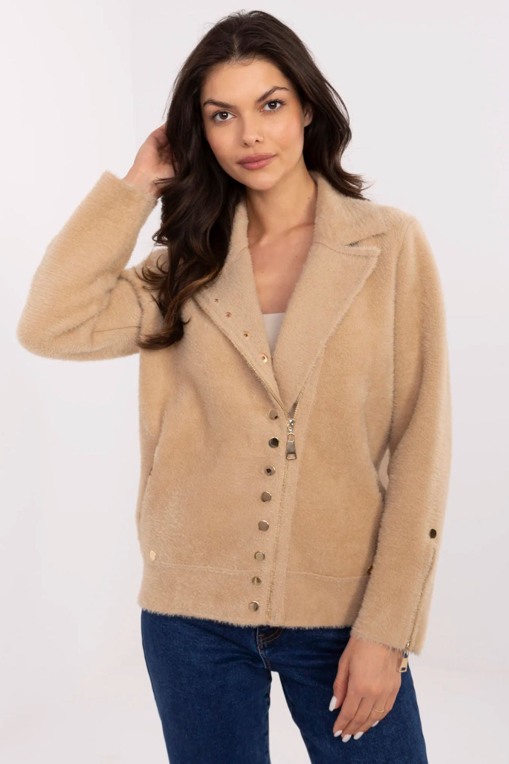 Veste femme MBM — beige