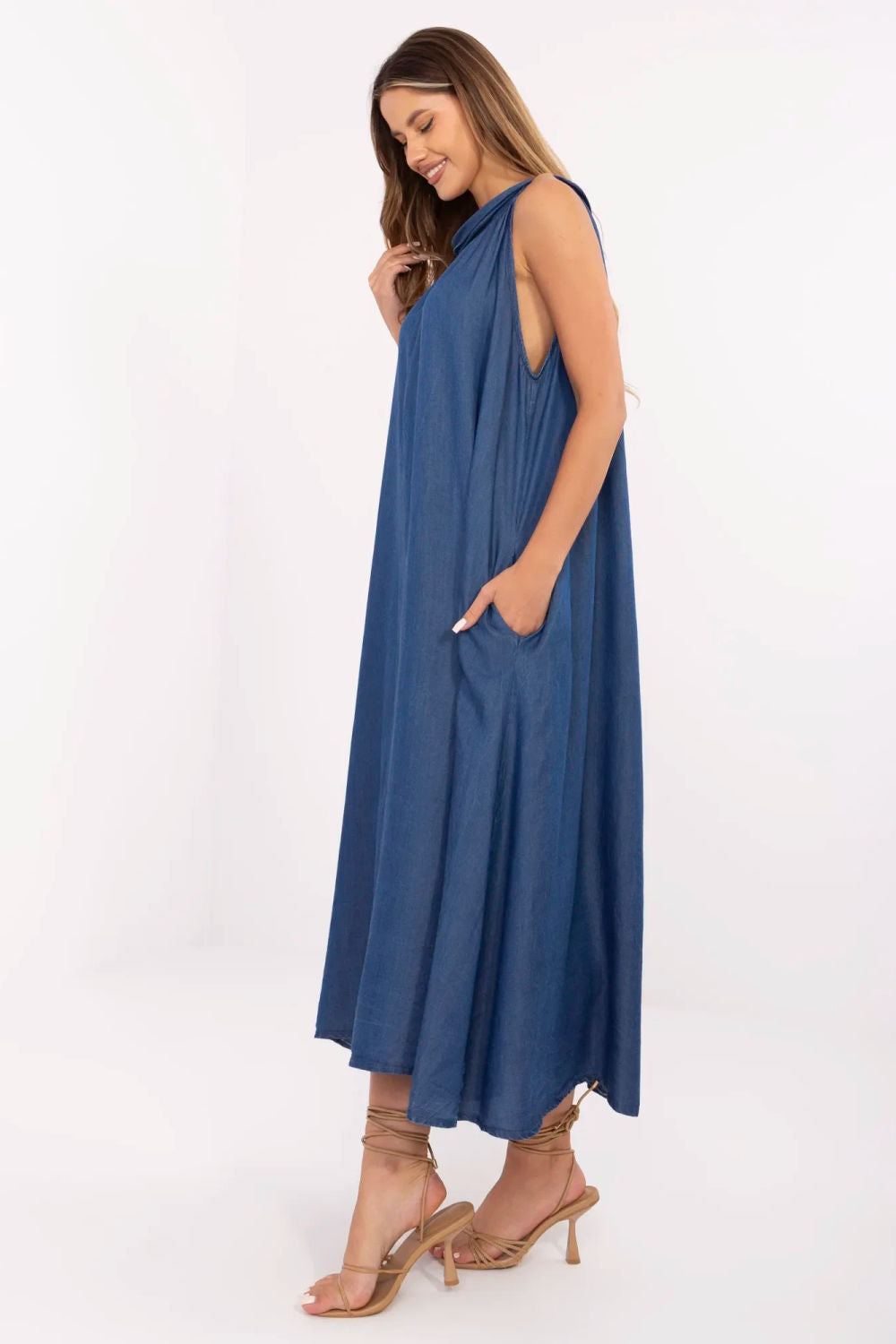 Robe femme Italy Moda De Jour De — bleu