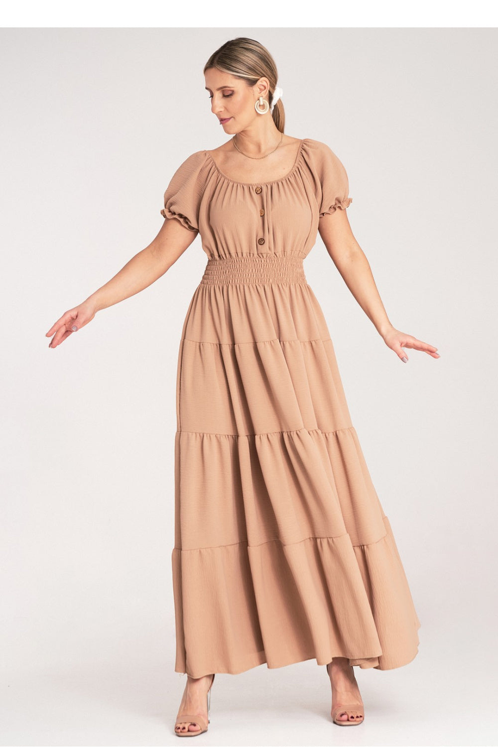 Robe femme Figl De Jour De — beige