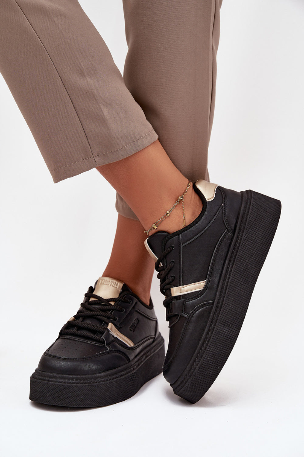 Baskets femme Step in style À Plateforme À — noir