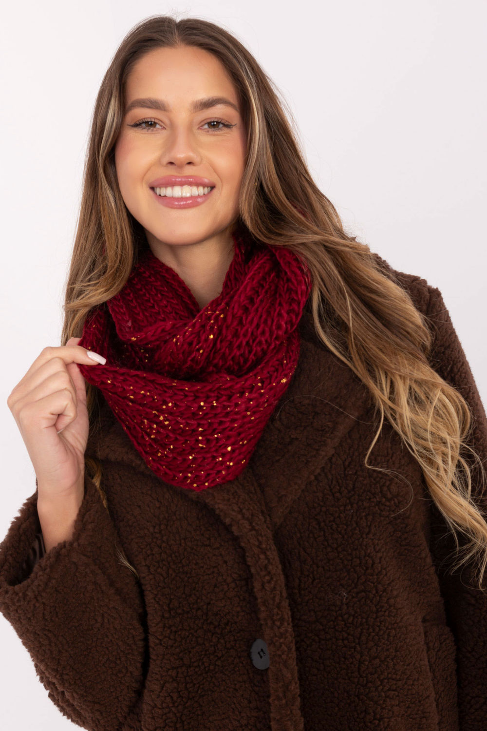 Infinity Écharpe femme AT — rouge