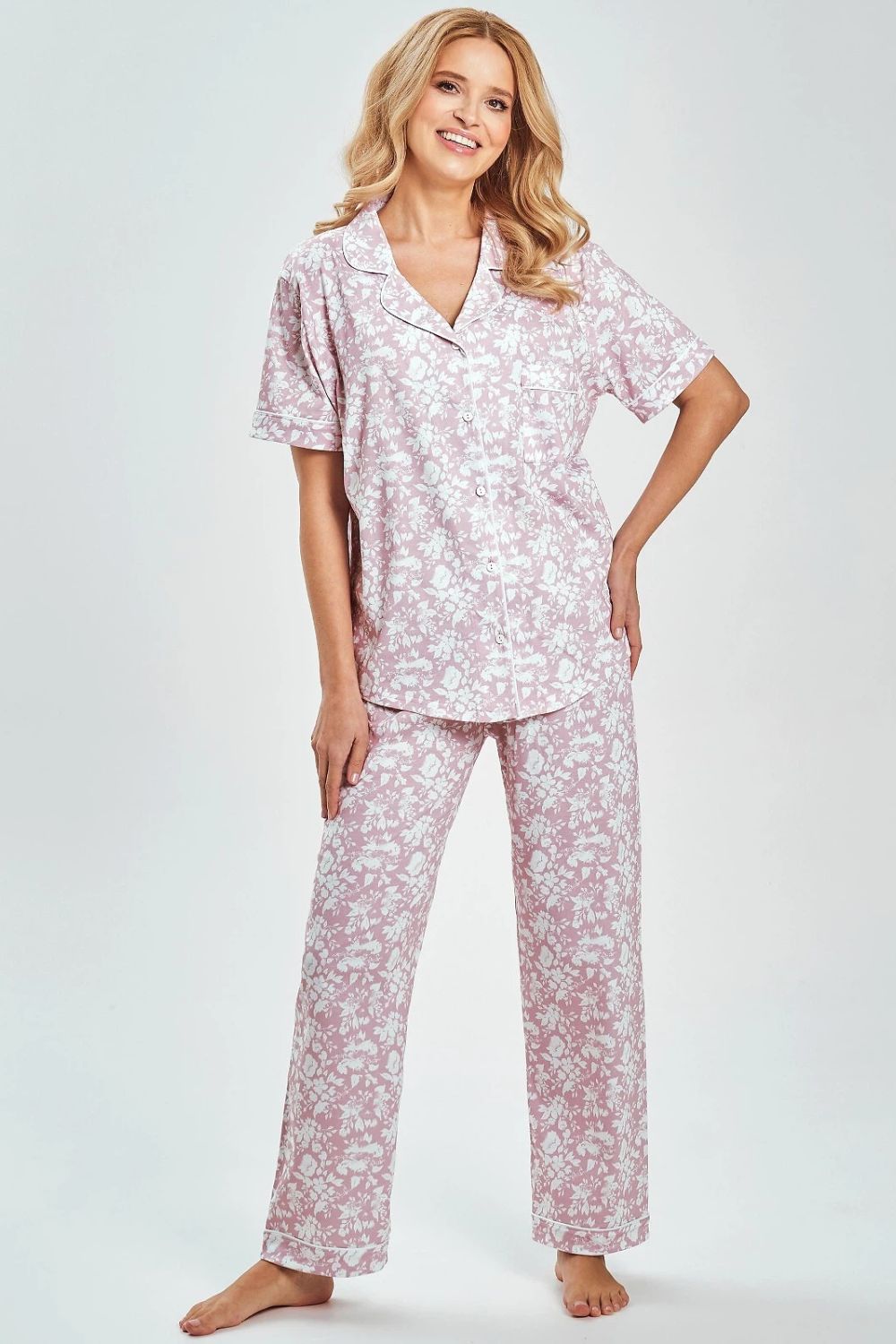 Pyjama femme Taro — rosé