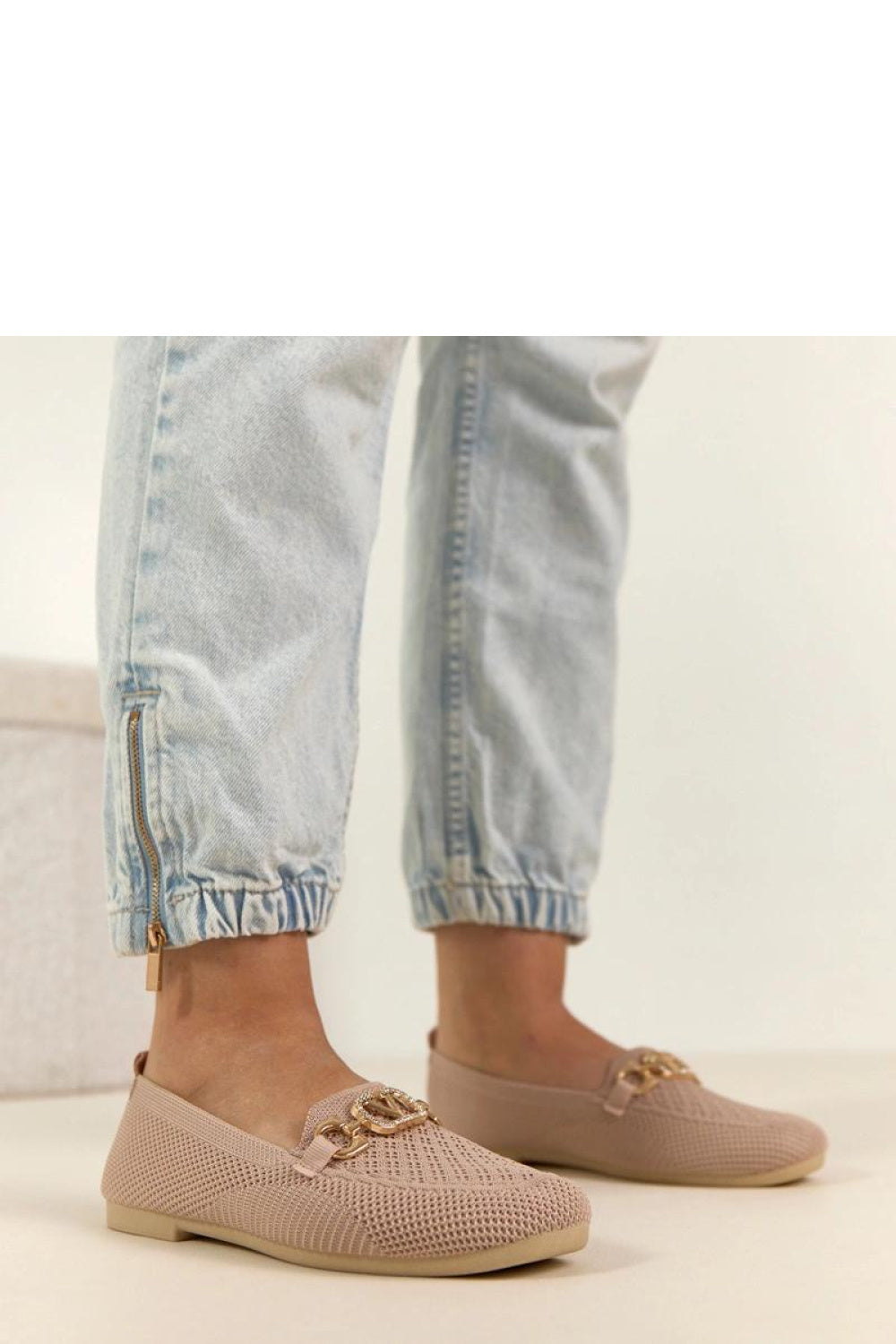 Moccasins femme Solea — rosé