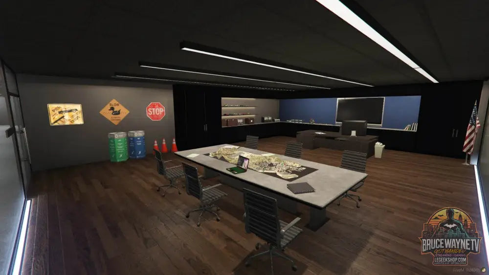 🗺️ Ibonoja MRPD Mission Row Police Station — mapping police fivem, vue 9, LeGeekShop