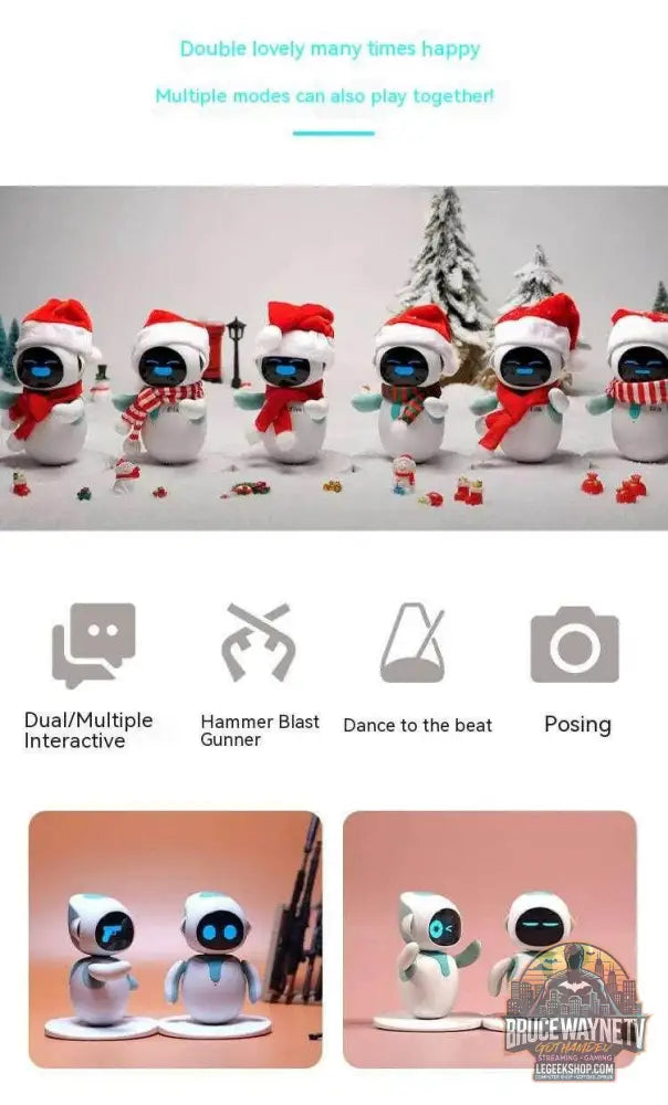 🤖 Eilik – Robot compagnon intelligent avec interaction émotionnelle AI - Legeekshop