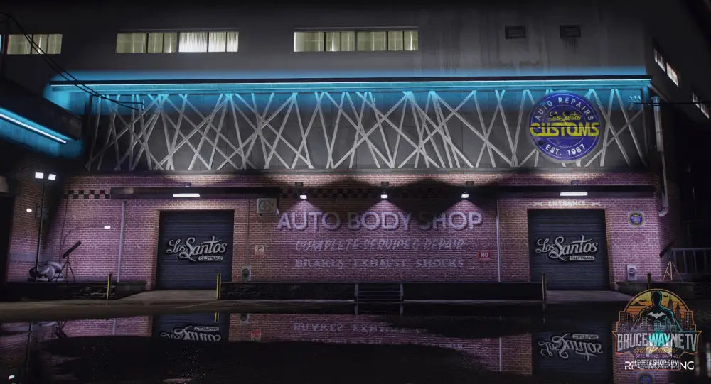 🔧 RFC Los Santos Customs — mapping fivem, vue 10, LeGeekShop