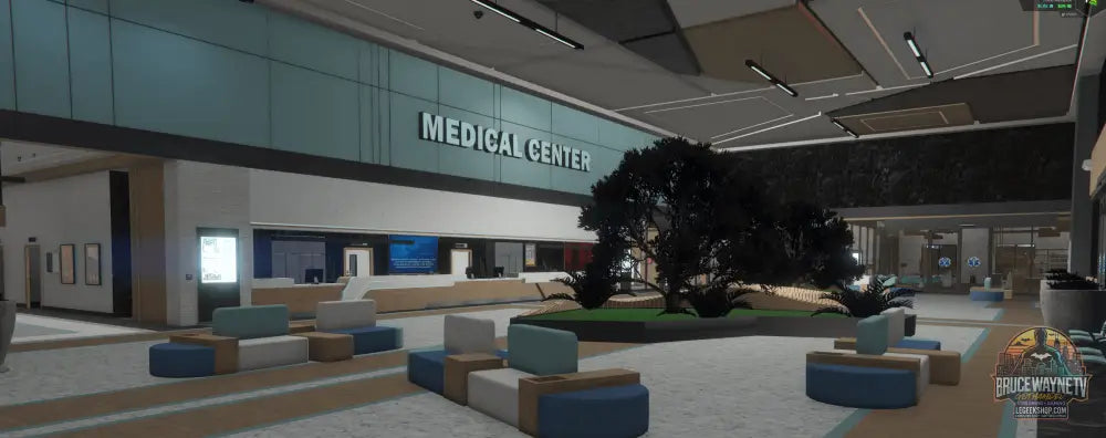 MLO Hospital FiveM — MLO FiveM, vue 7, LeGeekShop