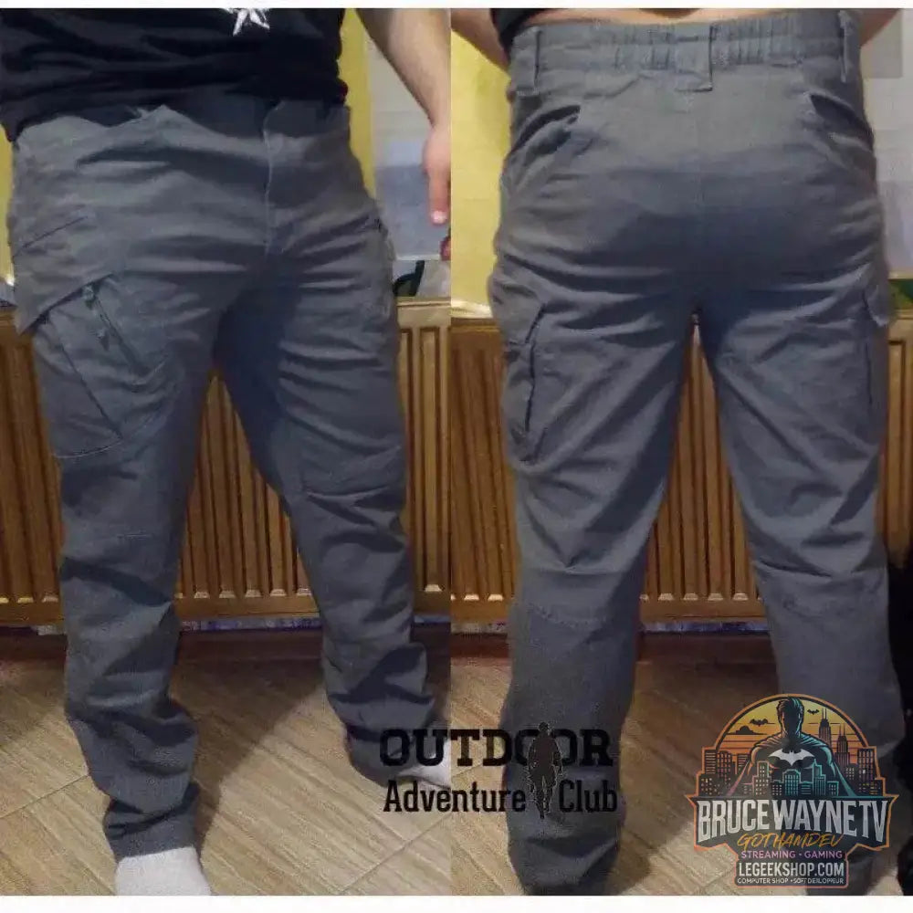 Pantalon Cargo Militaire en Coton pour Homme - ReFire Gear - Legeekshop