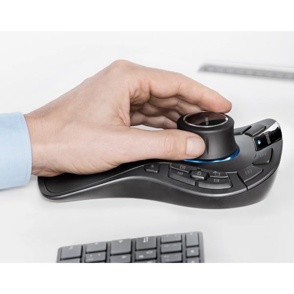 3DConnexion SpaceMouse Pro Wireless - Bluetooth Edition, souris - 3DConnexion - vue 3