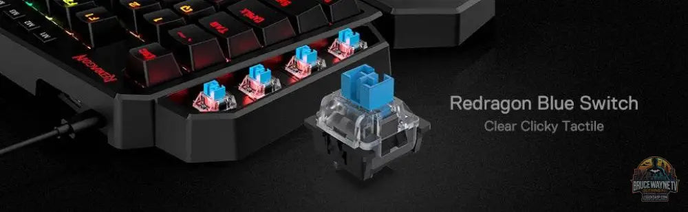 🎮 Clavier Mécanique Redragon K585 DITI – Gaming à Une Main | Rétroéclairage RGB & Hot-Swap - Legeekshop