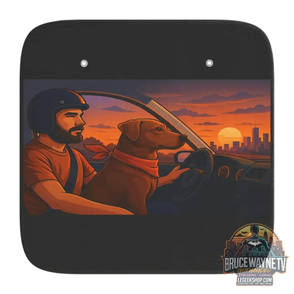 🎮 Pare-soleil Voiture “Sunset Drive” – Édition Limitée 🎮 - Legeekshop