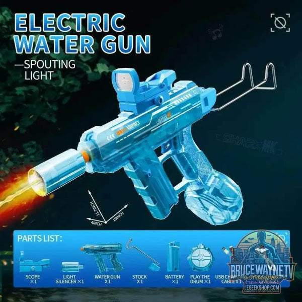 🔥 Pistolet à eau MK3 – Simulation tir de flammes & recharge automatique - Legeekshop