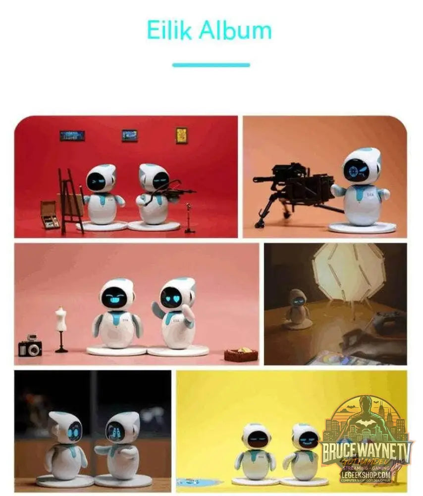 🤖 Eilik – Robot compagnon intelligent avec interaction émotionnelle AI - Legeekshop