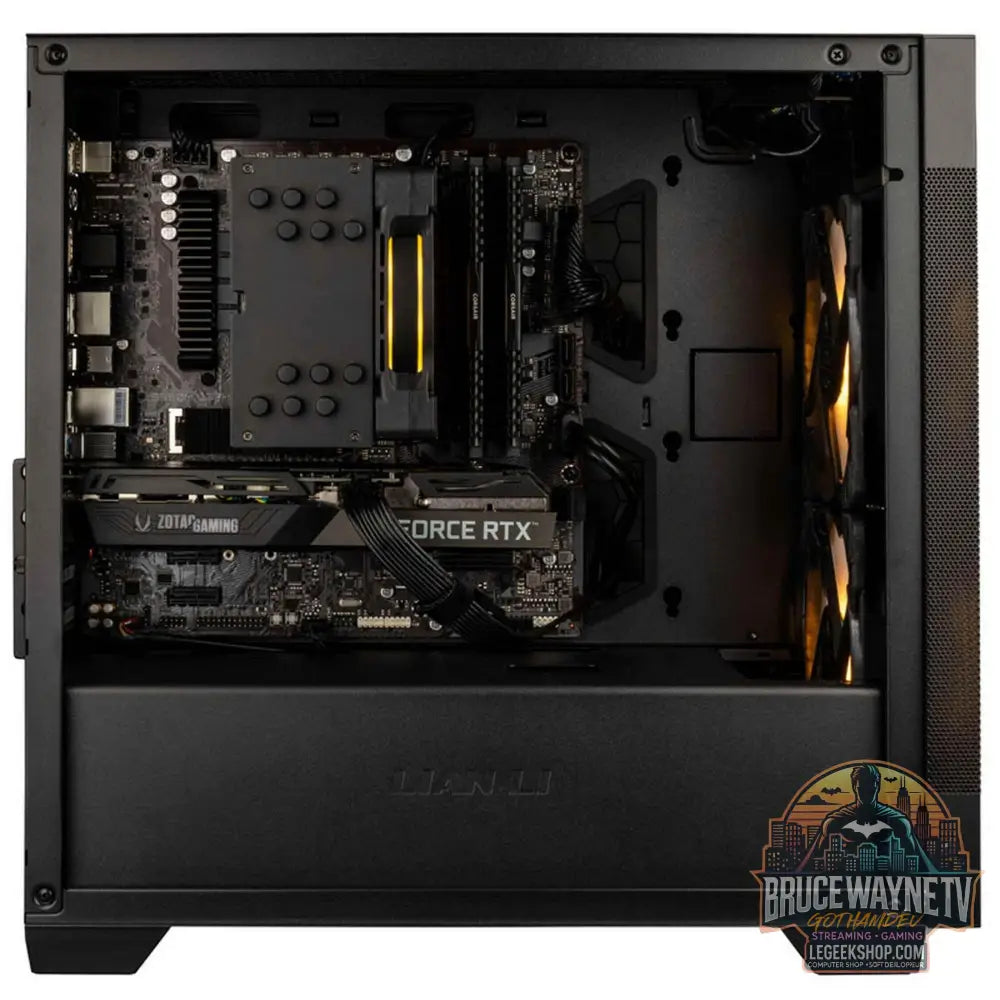 Gaming PC Black Dagger - Intel Core i5-12400F, NVIDIA GeForce RTX 4060 Ti - Legeekshop