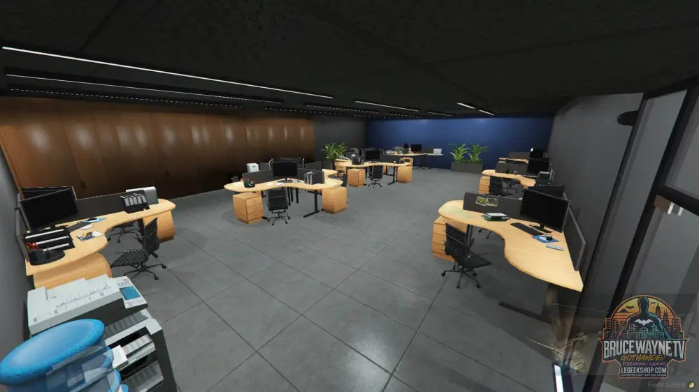 🗺️ Ibonoja MRPD Mission Row Police Station — mapping police fivem, vue 14, LeGeekShop