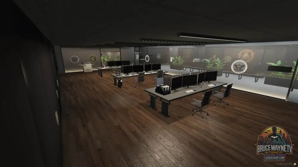 🗺️ Ibonoja MRPD Mission Row Police Station — mapping police fivem, vue 11, LeGeekShop