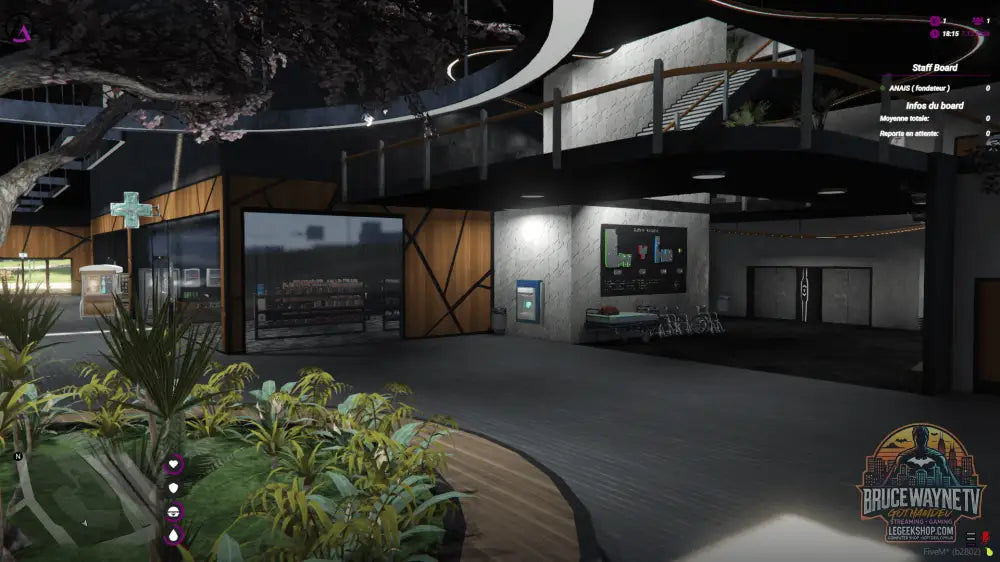 Mapping Hospital — mod fivem, vue 2, LeGeekShop