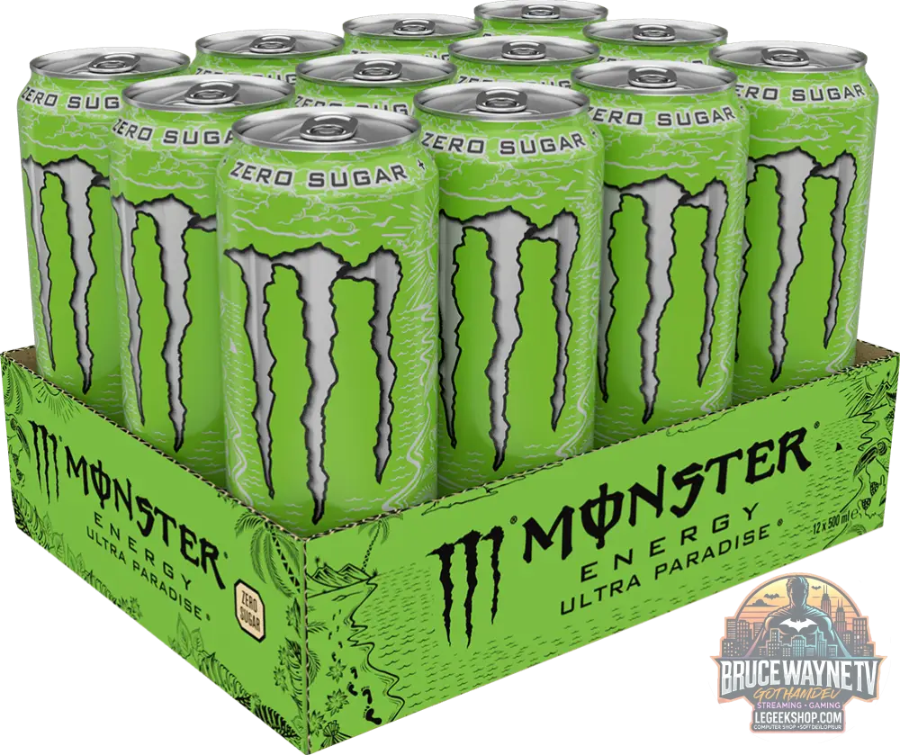 Monster Energy Ultra Paradise (12 x 500 ml) ou à l'unité - Legeekshop