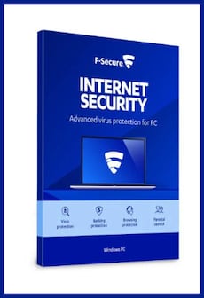 F-Secure Internet Security (PC) (1 User, 3 Years) - F-Secure Key - GLOBAL
