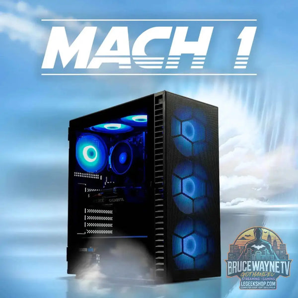 Gaming PC Mach 1 - AMD Ryzen 5 5600, RTX 4060 - Legeekshop