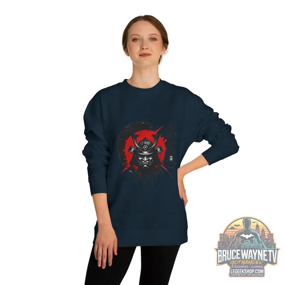 🎮 Samurai Warrior Sweatshirt Unisexe Col Rond 🎮 - Sweatshirt