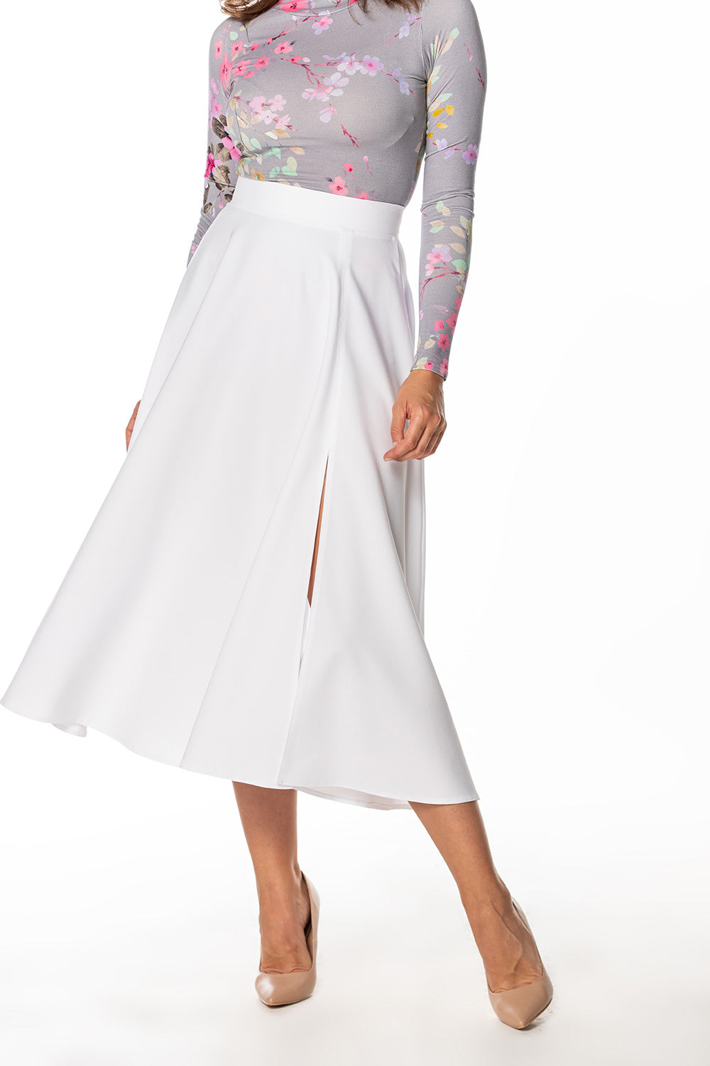 Jupe femme Tessita — blanc