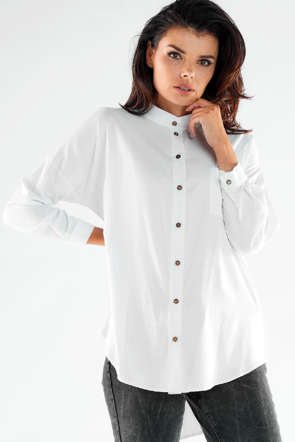 Blouse femme awama — blanc